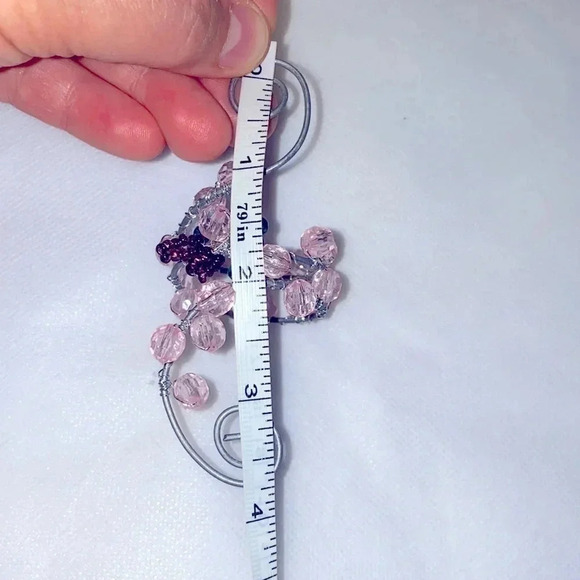 🏵️ Beautiful Handmade Decor for Bottle of Wine 🍷 or anything else  🏵️ - Picture 6 of 7